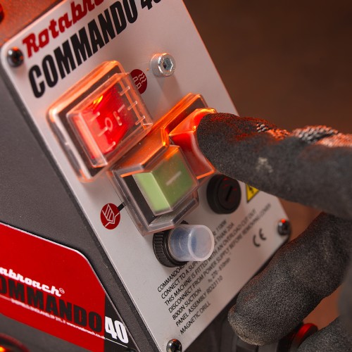 Rotabroach Taladro base magnética COMMANDO  40